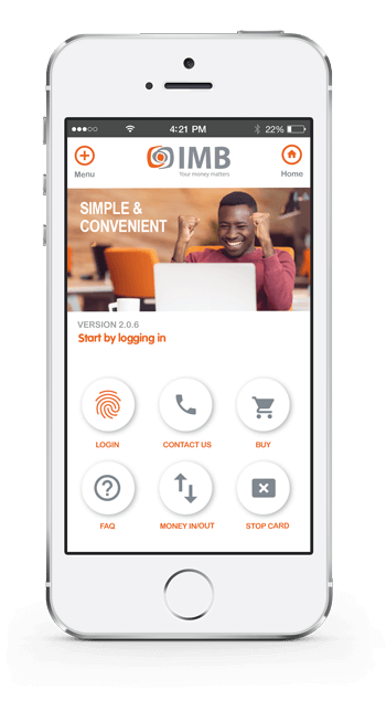 Login to IMB app