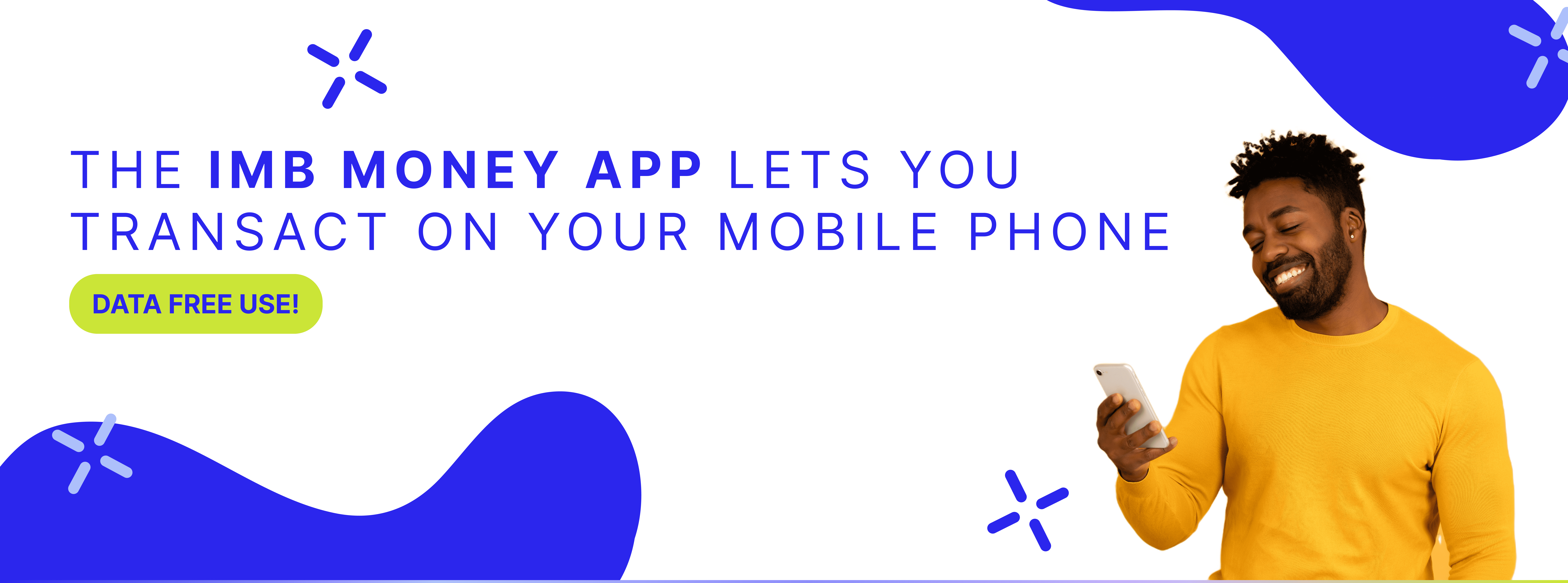 IMB Personal Packages Man with phone